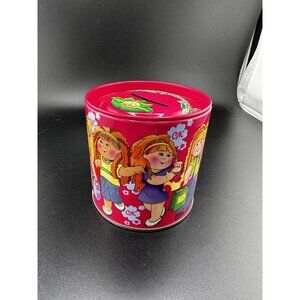 Cabbage Patch Kids Tin Bank Babyland General Exclusive 3.5” Pink